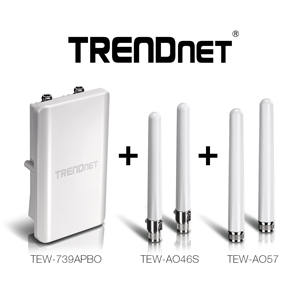 Imagen TRENDnet® amplía su gama de puntos de acceso para exteriores.